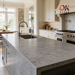 <span class=keywords><strong>Piano</strong></span> <span class=keywords><strong>di</strong></span> Lavoro per Cucina in Pietra Artificiale Non Porosa, Lastra <span class=keywords><strong>di</strong></span> <span class=keywords><strong>Quarzo</strong></span> Grigio, Fornitore <span class=keywords><strong>di</strong></span> Lastre <span class=keywords><strong>di</strong></span> <span class=keywords><strong>Quarzo</strong></span> 	 <span class=keywords><strong>Piano</strong></span> <span class=keywords><strong>di</strong></span> Lavoro in Pietra <span class=keywords><strong>di</strong></span> <span class=keywords><strong>Quarzo</strong></span> - Product Image 4