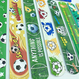 Nueva Pulsera Infantil de Fútbol con Anillo de Aleación de Zinc, Diseño GOAL I AM CHAMPION ANYTHING IS POSSIBLE, Estilo Casual/Deportivo para Fiestas - Product Image 2