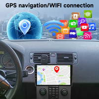 Podofo pour Volvo S40/C30/C70 2006-2012, autoradio 9 pouces 4+64G, audio de voiture, Carplay/Android Auto sans fil, WiFi, GPS, fournisseur OEM ODM
