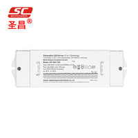 Driver LED SURETRON 60W intelligent et mince, à courant constant, dimmable par Triac, pour éclairage de jardin