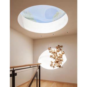Waterproof Fixed <strong>Circular</strong> <strong>Skylight</strong> Double Glazed Tempered Glass <strong>Skylight</strong> Roof - Product Image 6