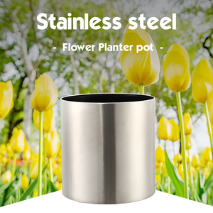 2022 nuevo Mini Cubo de flores de Metal holandés, <span class=keywords><strong>maceta</strong></span> <span class=keywords><strong>grande</strong></span> para plantas de interior <span class=keywords><strong>con</strong></span> revestimiento en polvo, diseño colgante, estilo Artificial para vivero - Product Image 5