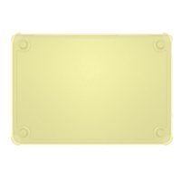 Coque transparente tendance à rayures pour MacBook Neo, protection anti-rayures