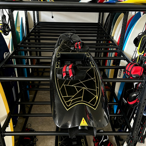 Planche de surf électrique en fibre de carbone BONCN pour les eaux océaniques avec conception étanche, haute résistance, batterie portable 72V, garantie 1 an - Product Image 5