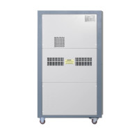 Générateur d'eau atmosphérique commercial EA-100E pour usine, hôtel, dortoir, 100L, avec filtre et lampe UV, air chaud et froid vers eau