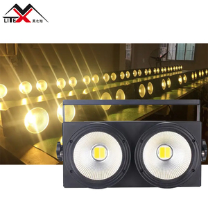 Nuovo stile 250W LED luce del palcoscenico 2*100W occhi e 200W Cob pubblico Blinder con caldo bianco freddo per grandi spettacoli - Product Image 3