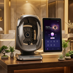 Máquina Analizadora Digital de Piel Facial, Escáner de Análisis Facial con IA de 9 Espectros para Pruebas de Humedad, Acné y Piel Sensible - Product Image 1