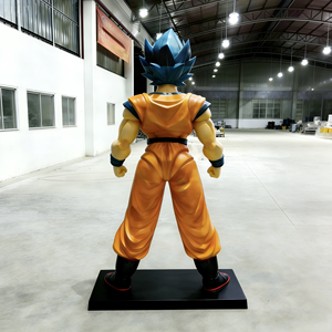 Statuetta Personalizzabile in Resina <span class=keywords><strong>di</strong></span> Goku Super Saiyan <span class=keywords><strong>di</strong></span> <span class=keywords><strong>Dragon</strong></span> <span class=keywords><strong>Ball</strong></span> Z, Resistente ai Graffi e allo Sbiadimento, per Collezionisti - Product Image 4