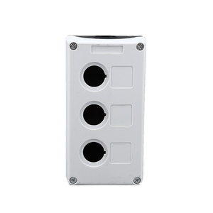 Abs Plastic Push Button Switch <b>Box</b> 22mm IP66 <b>Waterproof</b> Dustproof Industrial Control <b>Box</b> Emergency Stop 1 2 3 4 5 Hole - Product Image 3