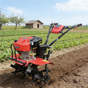 <b>Walk</b> Behind Small Tiller Cultivator <b>Machine</b> for Vegetable Field and Garden Farming - Product Image 4