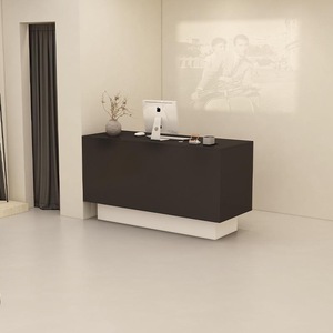 Petit comptoir <span class=keywords><strong>de</strong></span> caisse, comptoir d'accueil pour entreprise, restaurant, spa, salon, usine, mobilier moderne <span class=keywords><strong>de</strong></span> luxe à prix abordable, panneau OEM ODM - Product Image 4