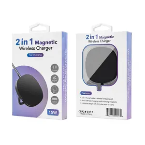 2025 Công Nghệ Mới Xu Hướng Điện Thoại Di Động Phổ Từ Không Dây Sạc Pad 10W 15W Thông Minh Không Dây Sạc Pad - Product Image 5