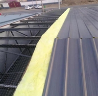 Feuille d'isolation thermique et phonique en fibre de verre ignifuge FSK avec feuille d'aluminium, légère et écologique, pour toiture de serre, directement de l'usine