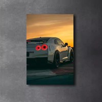 Voiture de course télécommandée personnalisée avec lumières néon USB à intensité variable, logo publicitaire, hôtel. Affiches LED pour voitures dans les centres commerciaux