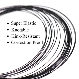 <span class=keywords><strong>Fil</strong></span> de pêche en titane résistant aux torsions de 15 pi/4,6 m et ligne de leader pour la pêche au thon et au <span class=keywords><strong>brochet</strong></span> en eau salée en lac et en rivière - Product Image 5