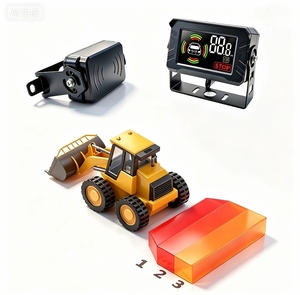 <span class=keywords><strong>Radar</strong></span> anti-collision pour équipement minier lourd 20M 24GHz 4CH 360 °   Moniteur d'angle mort IP68, étanche à la poussière, étanche à l'eau, 9-50V - Product Image 1