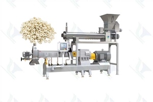 Nhỏ thực phẩm ăn nhẹ căng phồng ngô Pop puffing Puff Flakes Máy làm - Product Image 3