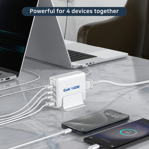 Cargador Rápido USB C GaN <span class=keywords><strong>de</strong></span> 140W, Cargador <span class=keywords><strong>de</strong></span> Pared PD 3.1 Tipo C, Adaptador <span class=keywords><strong>de</strong></span> Corriente para Laptop, Cargador para MacBook, <span class=keywords><strong>iPhone</strong></span> 16, 17, Samsung S24, S25, S26 - Product Image 4