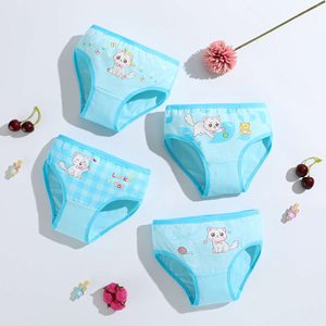 Braguitas de Algodón 100% para Niñas, Calzones Infantiles con Estampado de Gatitos, Pantalones Cortos para Bebés - Product Image 5