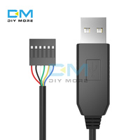 Module FTDI FT232BL FT232 à 6 broches pour Arduino, adaptateur de câble série USB vers TTL UART, module de câble de téléchargement RS232, indicateur LED