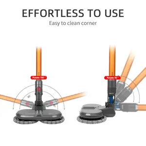 Bâton tapis aspirateur tête humide sec réservoir d'eau sol vadrouille tête brosse aspirateur pièces de rechange <span class=keywords><strong>pour</strong></span> Dysons V7 V8 V10 V11 V15 - Product Image 5