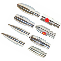 Leurre de pêche à la traîne pour gros gibier en acier inoxydable 316, type Flippy Floppy Bird Teaser, pour la pêche au marlin et au requin, vente en gros directe usine