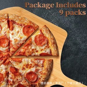 Pelle à pizza en bambou, planche à pâtisserie en bois pour four, 12 pouces, outil de cuisine professionnel - Product Image 3