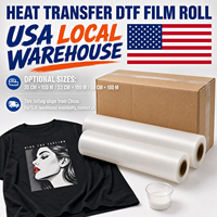 Film de transfert DTF en rouleau de 30 cm (13 pouces) à chaud et à froid pour machine d'impression DTF – Offre Spéciale