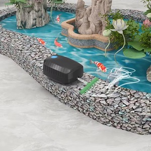 Pompe à oxygène extérieure pour pisciculture, pompe d'aération pour bassin à poissons, en plastique, économie d'énergie, boîte en carton SUNSUN <span class=keywords><strong>Grech</strong></span> CAP-10 CPA-20 CPA-50 - Product Image 2