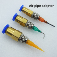 Adaptateur de seringue 4 mm, tête de distribution trachéale, accessoires pour machine de tournage CNC, garantie 6 mois, inspection vidéo légère