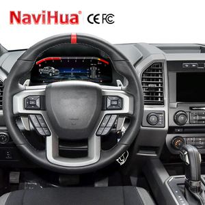 มาตรวัดดิจิตอล NaviHua สำหรับรถยนต์ ระบบ Linux วัดความเร็ว สำหรับ Ford F150 ปี 2015-2020 รองรับ Carplay หน้าจอ LCD แสดงผลบนแผงหน้าปัด - Product Image 4