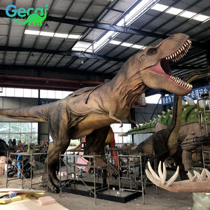 Modelo de Dinosaurio T-Rex de Tamaño Real, Animatrónico, de Resina, para Parques de Diversiones al Aire Libre, GECAI - Product Image 5