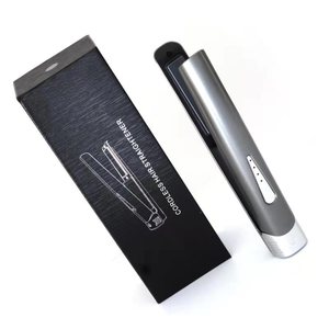 Wireless Hair Straightening Comb New 2 in 1Hair Straightener Portable Mini Cordless <b>Flat</b> Iron Styling Wireless Hair Straightenin - Product Image 1