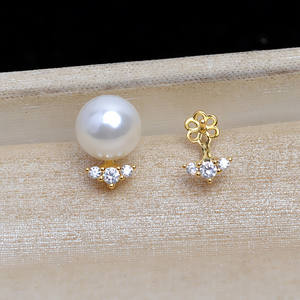 ต่างหูคริสตัลแบบยาวประดับมุก DIY รุ่น Yinjiang Shuying S925 พร้อมเชือกเส้นเล็กสำหรับร้อยต่างหู  สามารถปรับแต่งได้ - Product Image 1