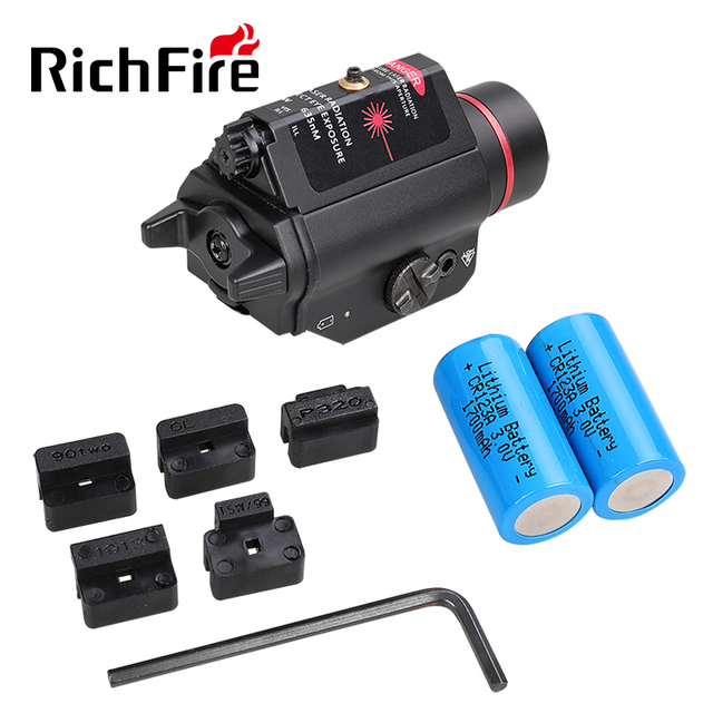 1000lm Mounted Laser and Flashlight ComboTactical Laser Strobe Flashlight