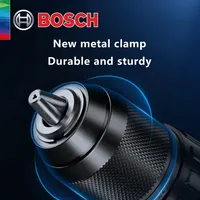 Perceuse électrique Bosch GSB183-LI, tournevis sans fil, perceuse à percussion, couple de 56nm, outils électriques multi-usages pour le bois, la pierre et le métal