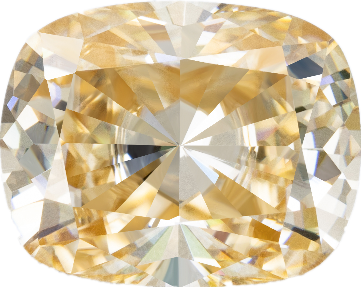 Champagne(Cushion Cut)