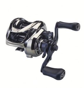 Moulinet de pêche baitcasting haute qualité DC2000 7.0:1 en fibre de carbone et nylon pour eau salée, main gauche, pour rivière, lac et ruisseau, 3+1 roulements - Product Image 1