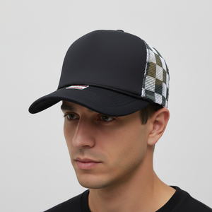 Nouvelle casquette de baseball transfrontalière en maille à 6 panneaux pour l'été, décontractée, respirante, anti-UV, style camionneur - Product Image 1