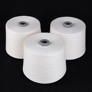 Eco-friendly Polyester <b>Cotton</b> TC 40/60 CVC 30S Vortex Spinning Blended Knitting Yarn - Product Image 3