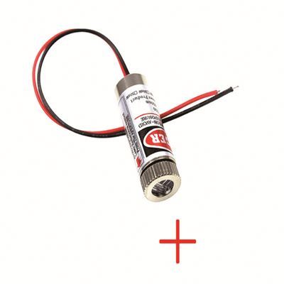 650nm 5mw 5V Red Cross Line Diode Laser Module 12mm