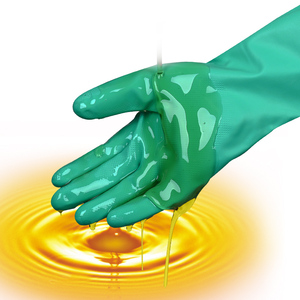 Guantes de Seguridad XINGYU con Protección Química Avanzada, Antideslizantes, Recubiertos de Nitrilo, Resistentes a Químicos, para la Industria Petrolera - Product Image 3