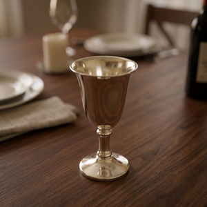 Silver Plated Brass <b>Goblet</b> - Product Image 1