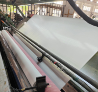 Sous-tasse flexible en PVC, banderole revêtue de PVC, pour impression à l'avant, à prix bas