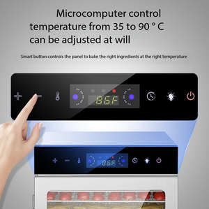 Deshidratador de alimentos de 18 bandejas de acero inoxidable 201 para procesamiento de alimentos industriales de gran capacidad de grado profesional - Product Image 3