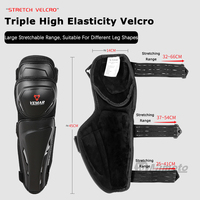Genouillères de moto, protège-genoux chauds et épais pour l’hiver, patins de glisse pour moto, équipement de protection des genoux, kit de protections, planche à neige