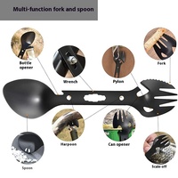 Ensemble d'équipement de survie multifonctionnel pour l'extérieur, trousse de premiers soins, sifflet, silex, prévention des catastrophes, métal durable + sac en plastique 5L