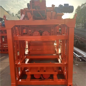 QTJ4-28Semi tự động bê tông xi măng DIESEL rắn giá trong Jamaica để bán gạch khối làm máy móc - Product Image 2