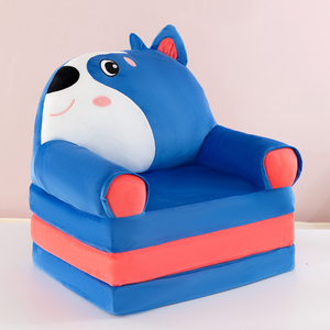 Foldable Quality Sofa Backrest <strong>Chair</strong> <strong>Kids</strong> Small Sofa Cartoon Princess Girl Baby Folding Seat Recliner <strong>Boy</strong> Single <strong>Lazy</strong> Sofa Skin - Product Image 6