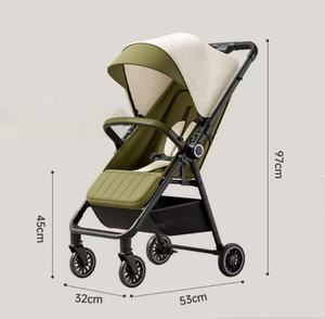 <span class=keywords><strong>Passeggino</strong></span> Pieghevole Leggero per Bambini, Carrozzina Reversibile, <span class=keywords><strong>Passeggino</strong></span> Portatile per Bambini con Posizione Seduta e Sdraiata per Viaggi all'Aperto - Product Image 6